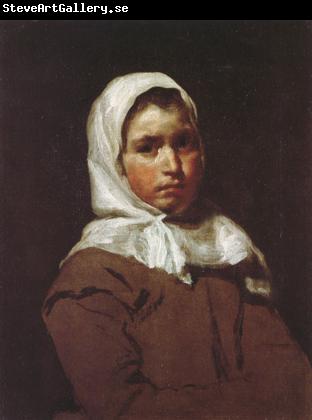 Diego Velazquez Portrait d'une Jeune paysanne (df02)